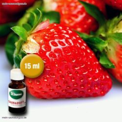 Saunaaufguss Saunaduft Erdbeere 15 ml