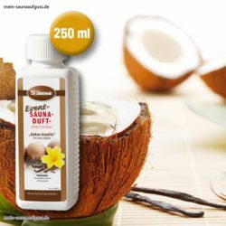 Saunaaufguss Saunaduft Kokos Vanille 250 ml